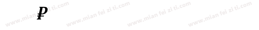 PT Serif字体转换
